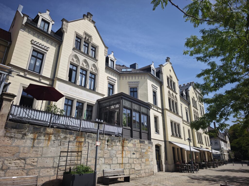 Albertsplatz in der Altstadt Coburg