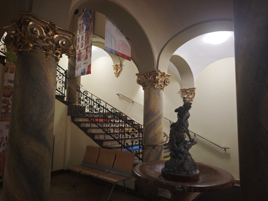 Innen im Rathaus Coburg